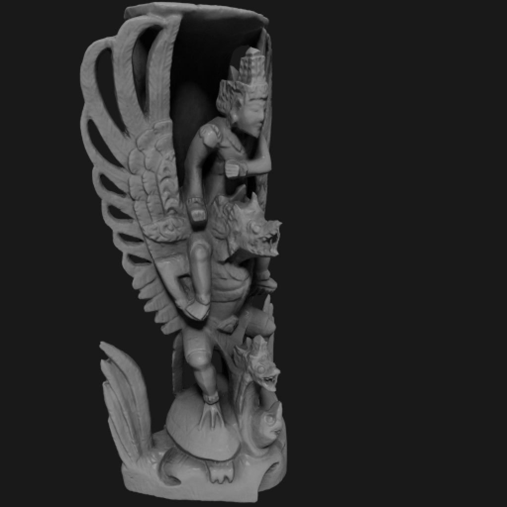Vishnu and Garuda figurine preview image 1